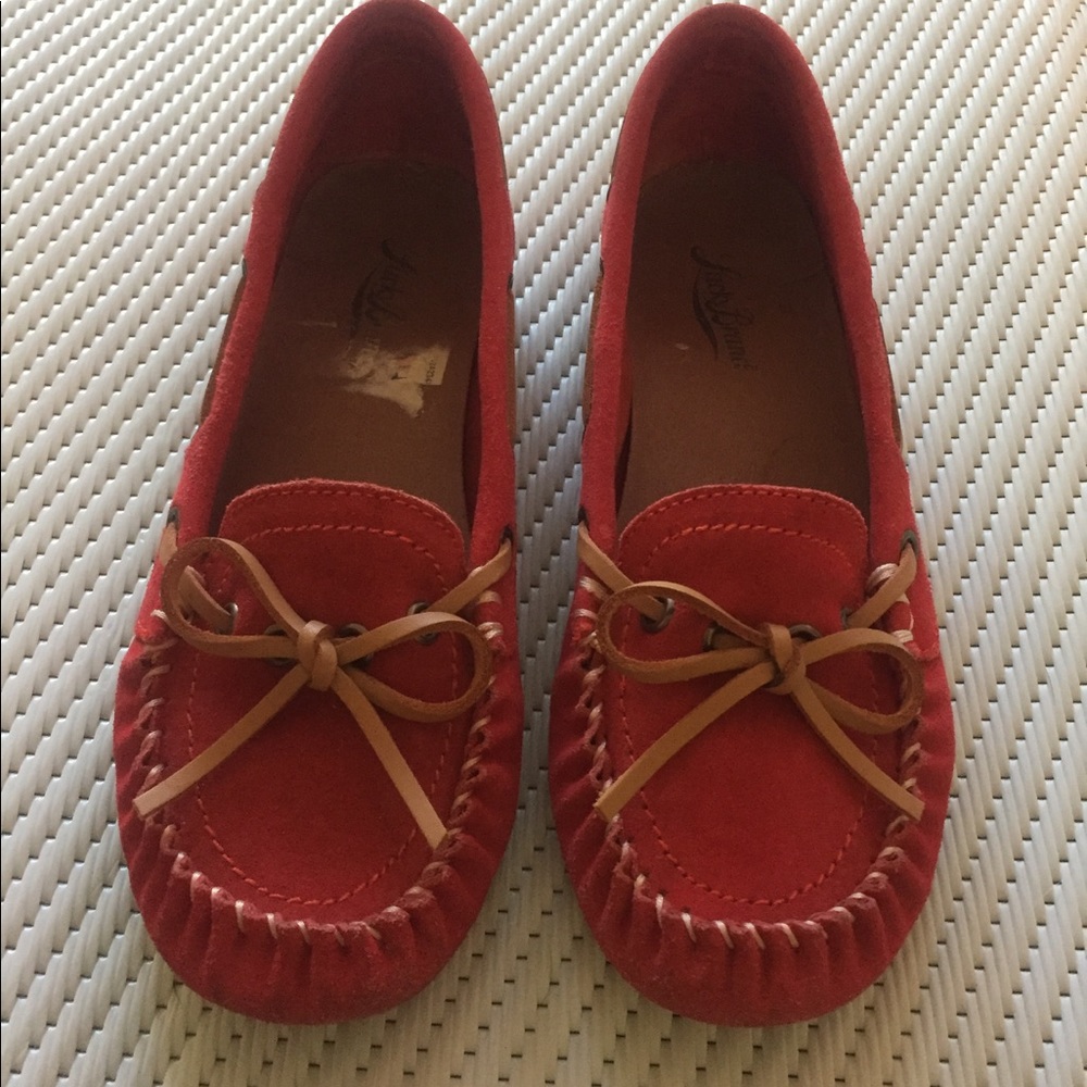 Lucky Brand Red Mocassins